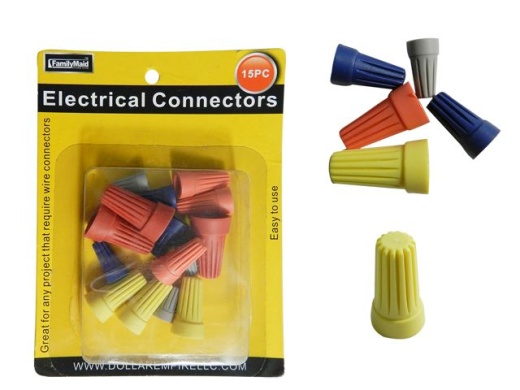 96 Pieces 15Pc Electrical Connectors Set - Electrical