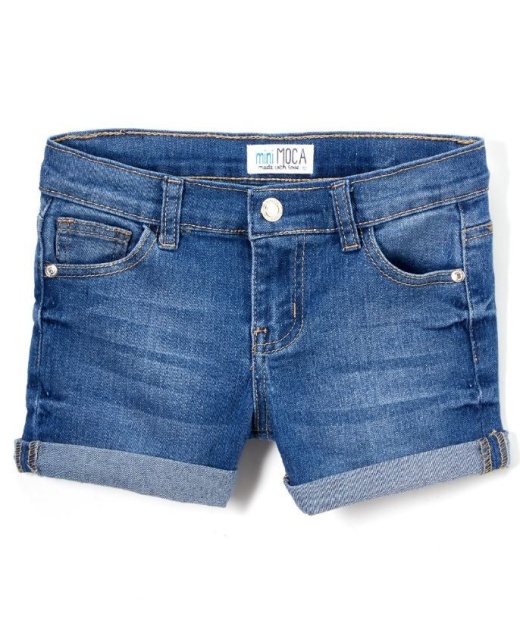 12 Pieces Girls' Denim Shorts Size 7-14 - Girls Jeans