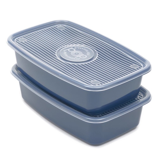 9 Pieces Home Basics 4 Piece Rectangular Plastic Meal Prep Set