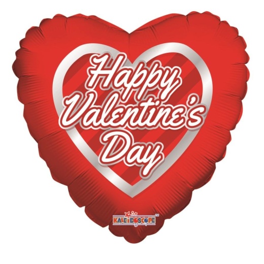 100 Pieces Happy Valentine's Balloon Heart Shape - Valentine Decorations