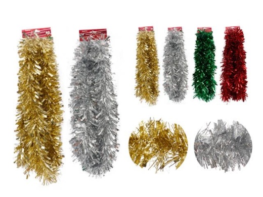 96 Pieces Christmas Tinsel Garland - Christmas Decorations