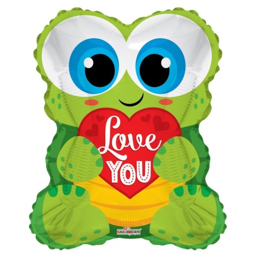 50 Pieces I Love You Valentines Day Frog Balloon - Valentine Decorations