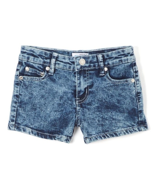 12 Pieces Girls' Denim Shorts Size 4-6X - Girls Jeans