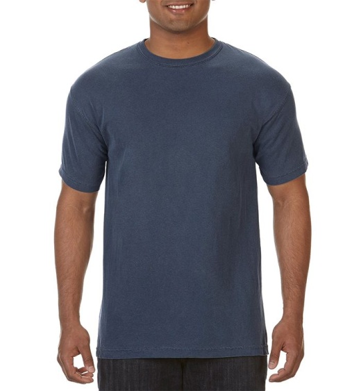 24 Pieces Men's Denim Short Sleeve T-Shirts, Size Xlarge - Mens T-Shirts