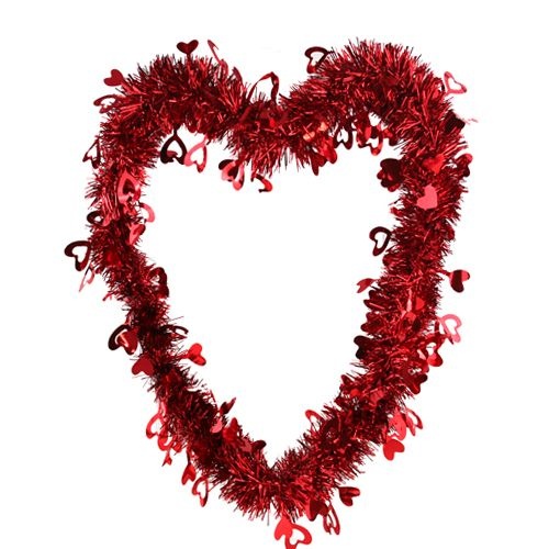 36 Pieces I Deco Wreath Heart 13" X 12 Craft Kits