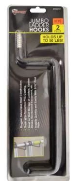 24 Pieces Jumbo Ladder Hooks 2 Piece - Hooks