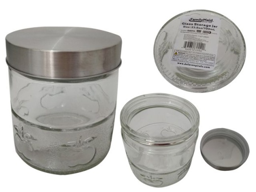 24 Pieces Glass Storage Jar - Storage Holders And Organizers