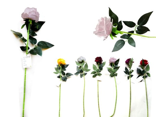 144 Pieces Premium Single Stem Rose Flower - Artificial Flowers