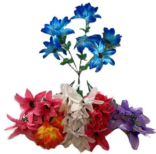 72 Pieces 7 Head Flower - Artificial Flowers