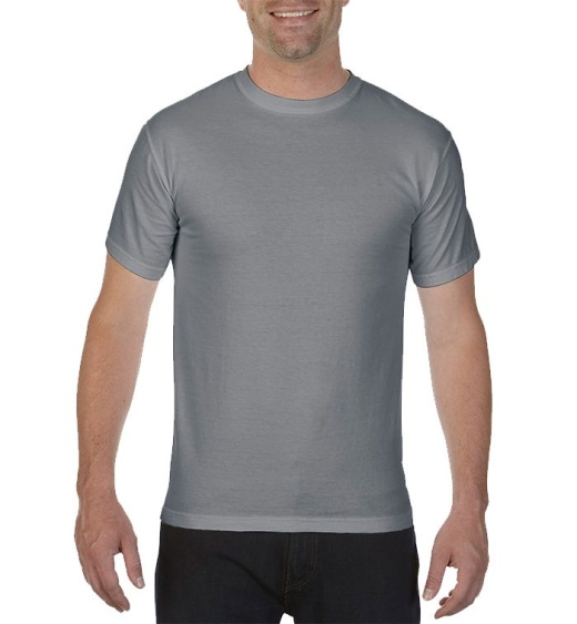 24 Pieces Men's Granite Short Sleeve T-Shirts, Size Large - Mens T-Shirts