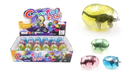 72 Pieces Dinosaur Putty Egg - Slime & Squishees