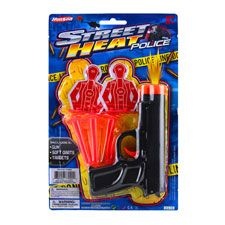 144 Pieces Dart Gun With 2 Target And 3 Dart - Toy Weapons
