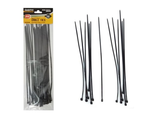 96 Pieces 40 Pieces Cable Ties - Cable Wire in Black