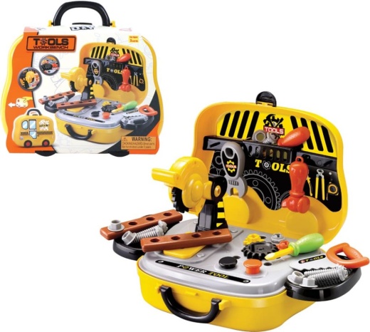 24 Pieces Tool Carrier Play Set - Toy Sets