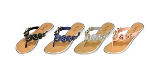 36 Pairs Women's Assorted Color Beach Sandals - Women's Flip Flops