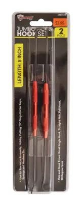 36 Pieces Jumbo Pick Hooks 2 Piece - Hooks