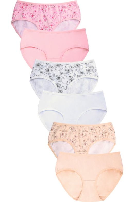 432 Pieces Mamia Ladies Cotton Bikini Panty Extended - Womens Panties & Underwear