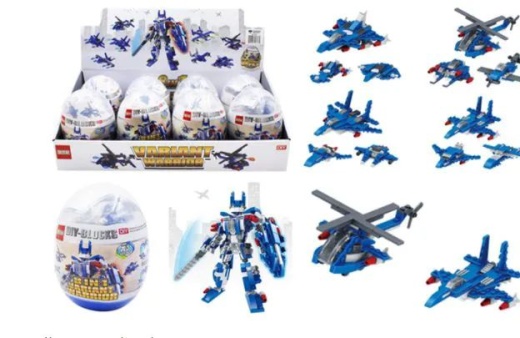 24 Pieces Toy Building Blocks Medium - Light Up Toys