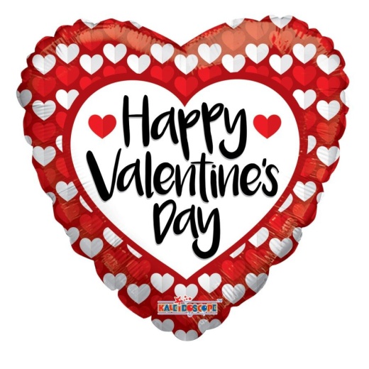15 Pieces Happy Valentine's Day Balloon - Valentine Decorations