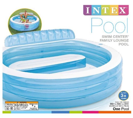 2 Pieces Pool Swim Center - Summer Fun for Family and Kids
