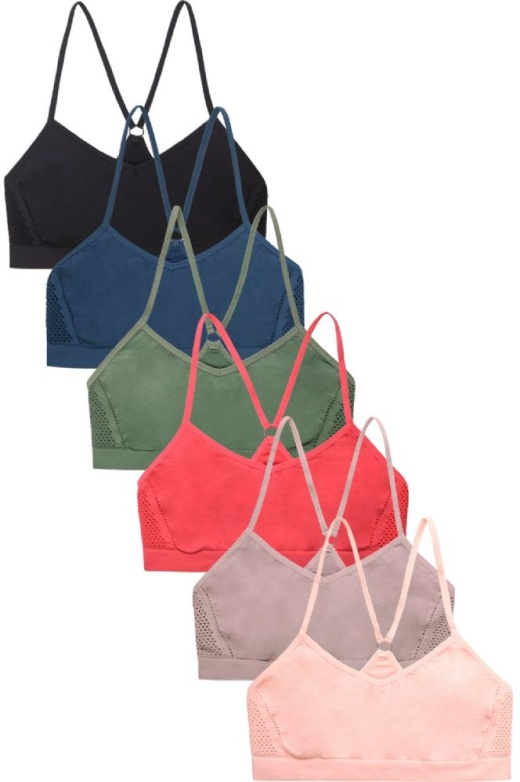 288 Pieces Sofra Ladies Seamless Sports Bra - Womens Bras And Bra Sets