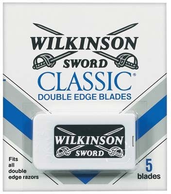 Wilkinson Sword Double Edge Blades - 20 Pieces 5 Ct Shaving Razors
