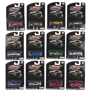48 Pieces Car Diecast Body Free Wheel 12ast Styles