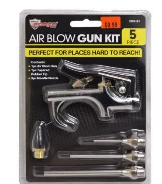 24 Pieces Air Blow Gun Kit 5 Piece - Hardware Gear