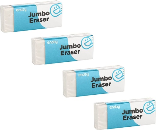24 Pieces Jumbo Eraser - Erasers