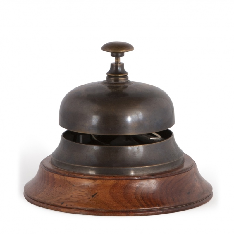 Sailor’S Inn Desk Bell, Bronzed