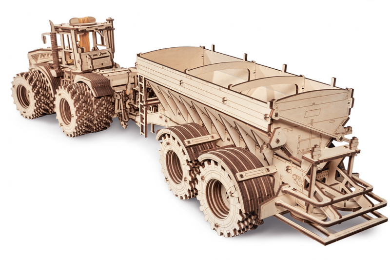 Trailer For Tractor Kirovetz Construction Kit