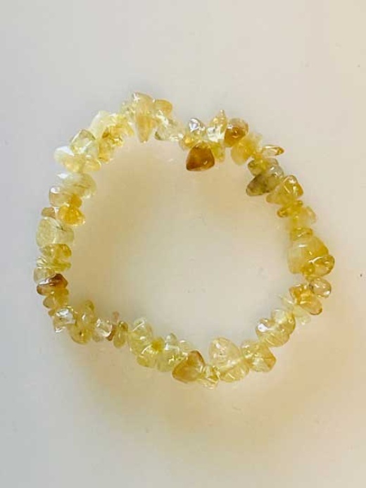 Citrine Chip Bracelet - Attract Positivity and Abundance into Your Life