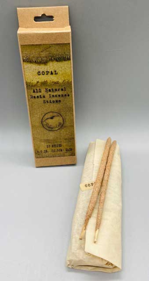 Copal Incense Stick 10 Pack - Handmade from Pure Copal Resin
