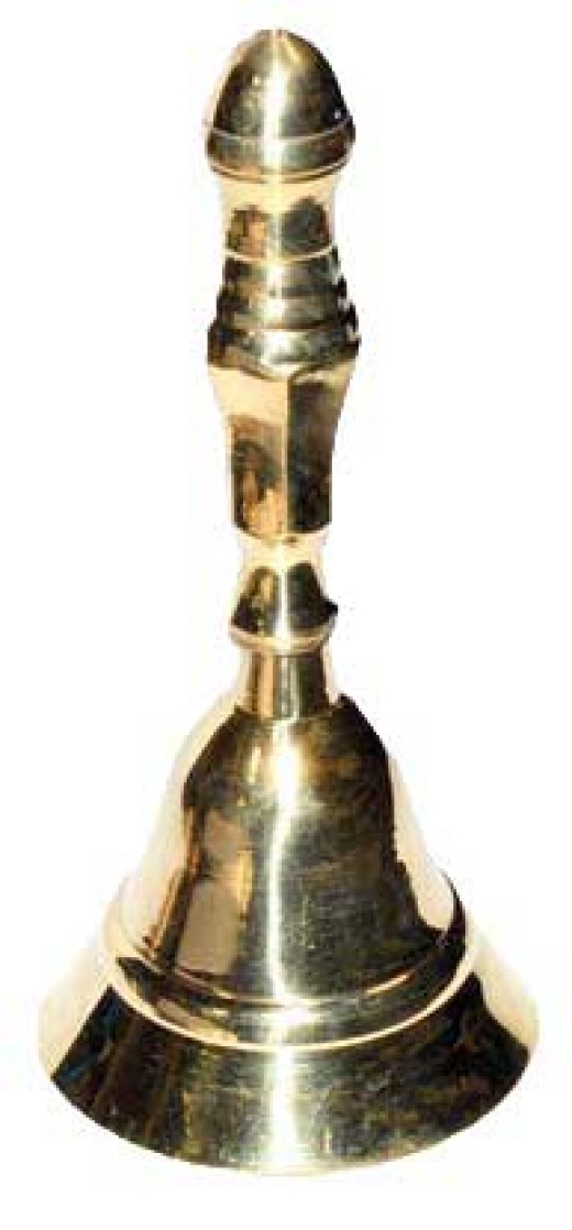 Wiccan Altar Bell 5" - Clear Negative Energies and Invoke the Goddess