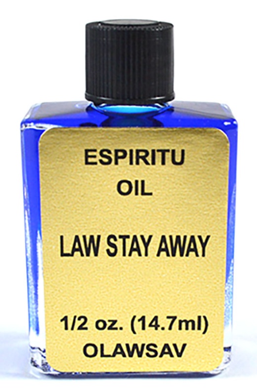 Law Stay Away Anointing Oil 4 Dram - Stay Protected from Legal Troubles