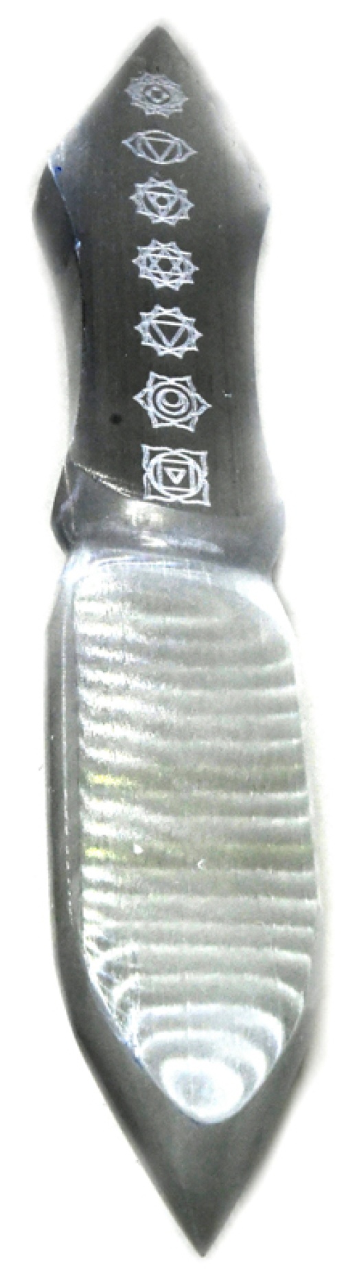 10" Selenite Chakra Athame - A Powerful Tool for Energy Cleansing and Purification