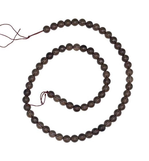 6Mm Smoky Quartz Beads