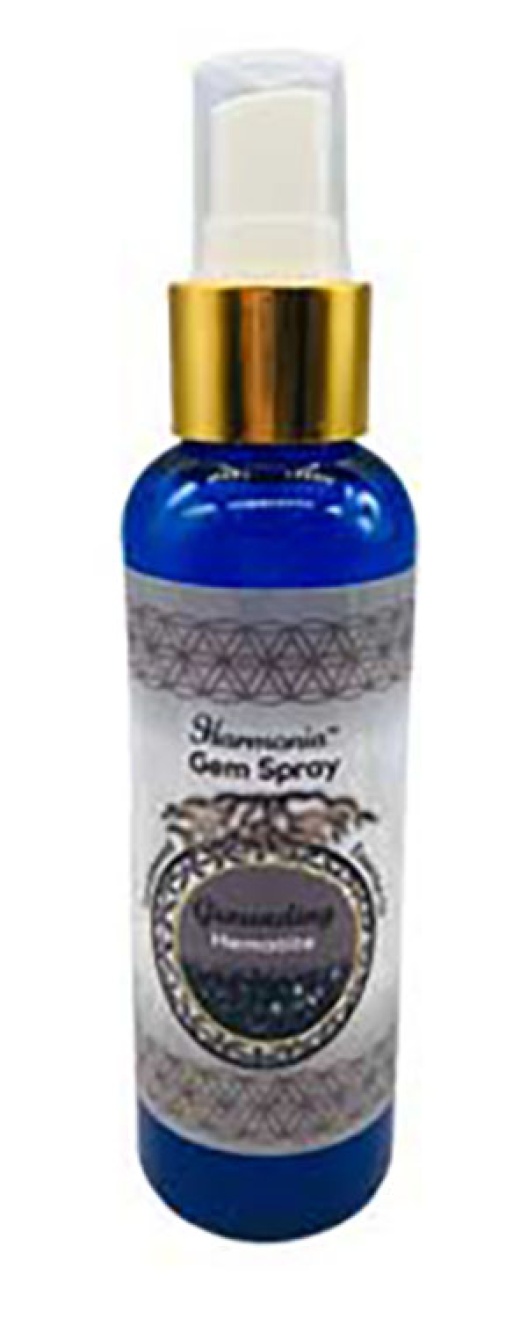 150Ml Grounding Gem Spray with Hematite and Sandalwood