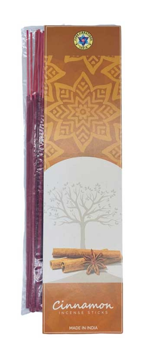 20 Cinnamon Incense Sticks - Pure Vibrations
