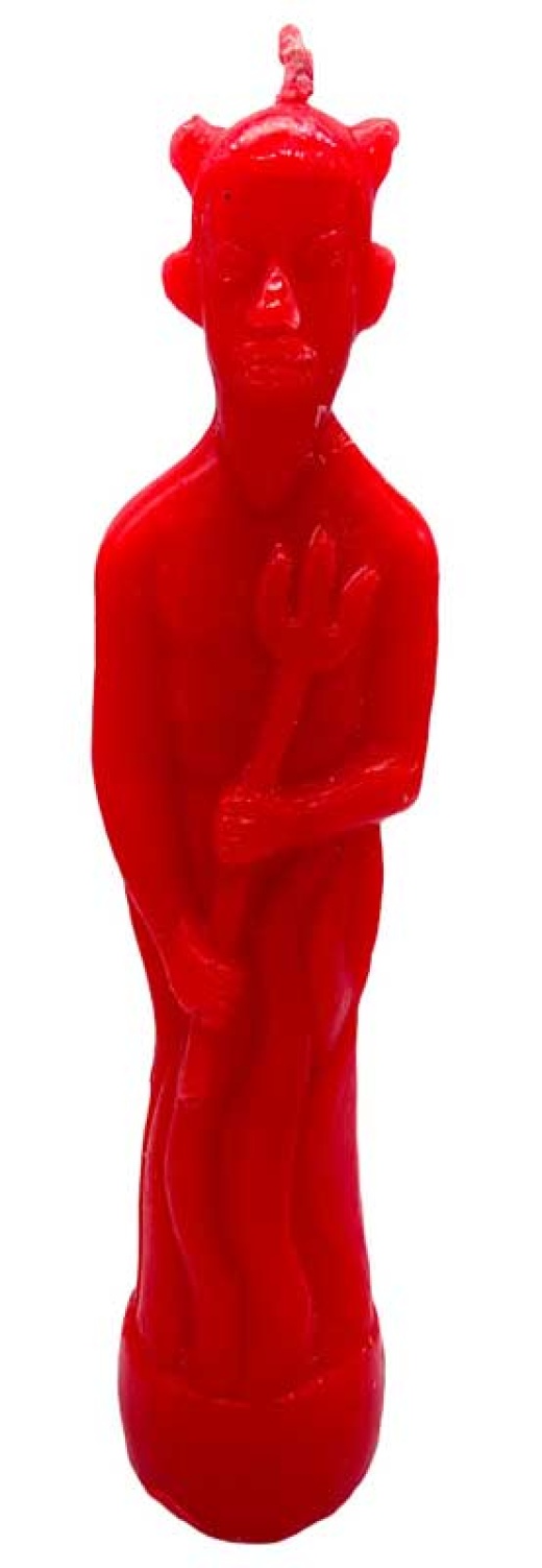 7 1/2 Inch Devil Red Candle - Unleash the Power of Your Spiritual Journey