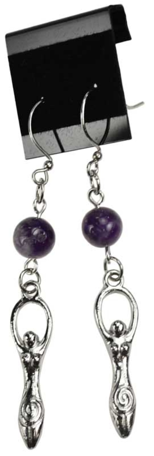 Amethyst Goddess Earrings