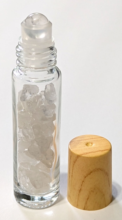 Quartz In Roller Bottle 10Ml - Unlock the Power of Crystal Healing