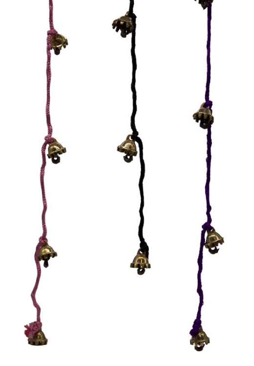 Celestial Bell String Assorted Colors - Decorative Magic Bells