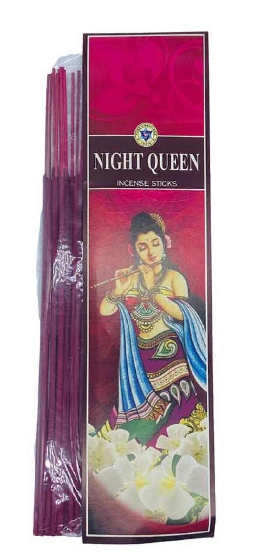 20 Night Queen Incense Sticks - Pure Vibrations