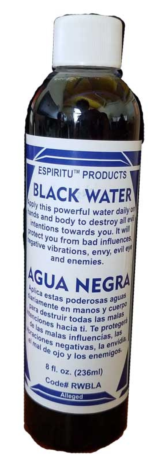 8Oz Black Water (Aqua Negra)