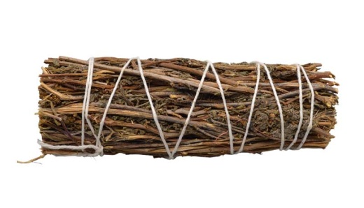 4" Mugwort Smudge Stick for Healing and Protection