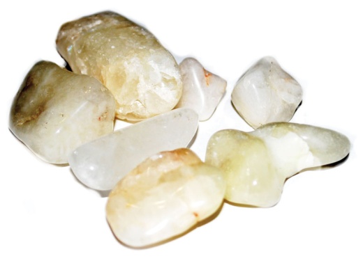 1 Lb Quartz, Sulfur Tumbled Stones - A Powerful Tool for Emotional Balance and Positivity