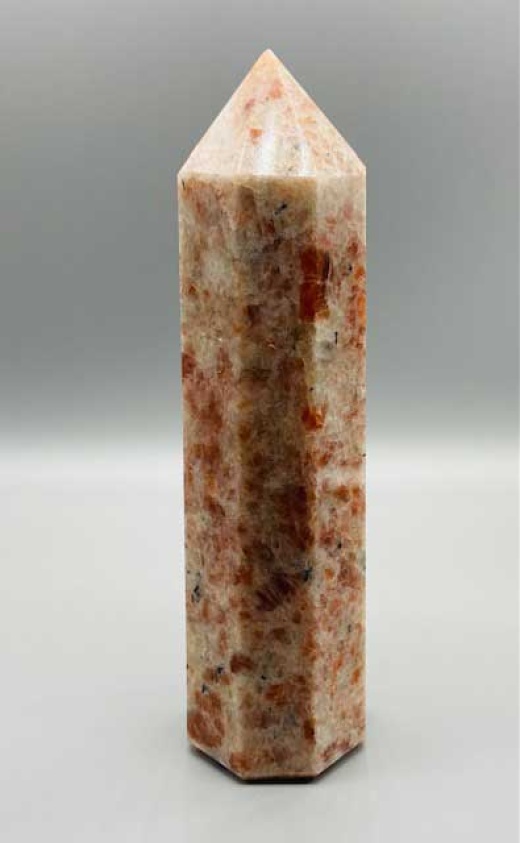 7+ Sunstone Obelisk - Boost Your Energy and Confidence