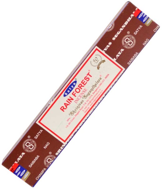 Satya Rain Forest Incense Sticks 15 Gm