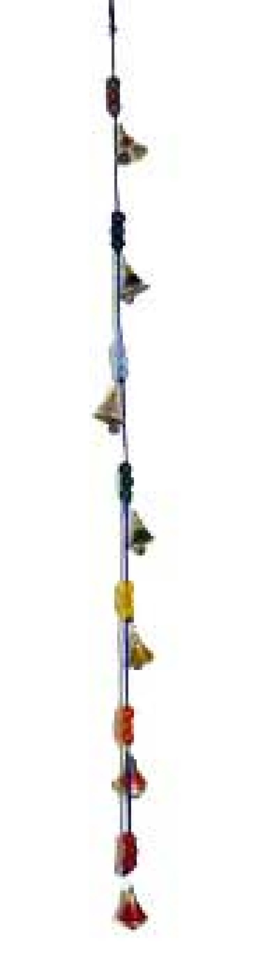 28" Chakra Hanging Bells for Indoor or Outdoor Tranquility